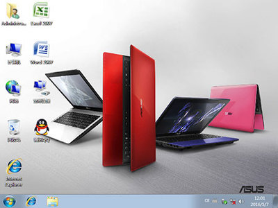 華碩筆記本與臺式機專用系統 Ghost Win7 64位旗艦版集成與維護指南